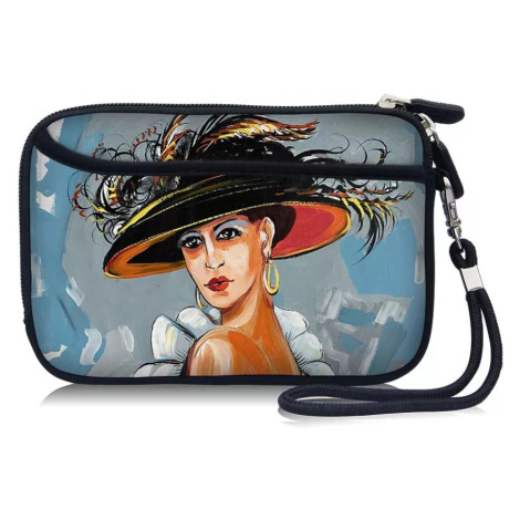 Huado pouzdro na mobil Dáma s kloboukem