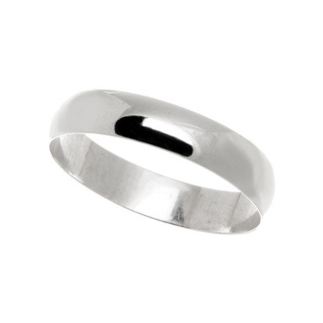 Stříbrný prsten hladký kroužek STRP0329F