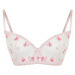 Trendyol Curve Pink Floral Lace Capless Bra