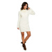 Pletené svetrové šaty BK010 - Moe