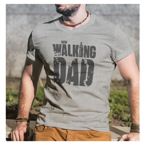 Vtipné tričko pro tatínka New Walking Dad BezvaTriko