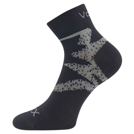 Voxx Franz 05 Unisex sportovní ponožky - 3 páry BM000002820700100495 černá