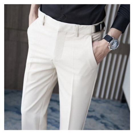 Formální pánské kalhoty po kotníky JFC FASHION