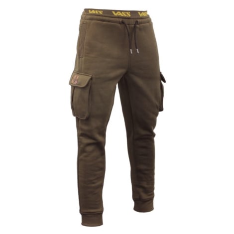 Vass tepláky culture fishing cargo jogger khaki green