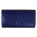 SEGALI Dámská kožená peněženka SG-228 modrá 2