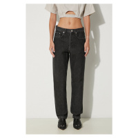 Bavlněné džíny A.P.C. Martin F high waist, COETA.F09122-BLACK