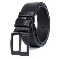R9031 Dewberry Leather Mens Belt-BLACK
