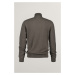 ROLÁK GANT CTN/WO ROLLNECK DARK HAZELNUT MELANGE