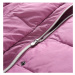 Alpine Pro Edora Dámský zimní kabát LCTB206 tmavě růžová