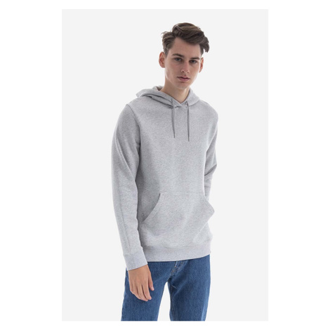 Bavlněná mikina Norse Projects Vagn Classic Hood N20-1276 1026 pánská, šedá barva, s kapucí, mel