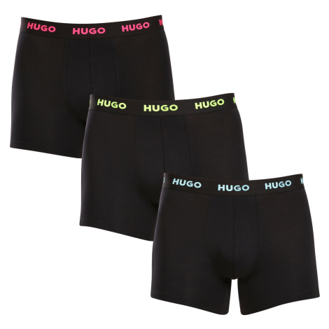 3PACK pánské boxerky HUGO černé (50503079 971) Hugo Boss