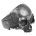 prsten ETNOX - Gun Metal Skull