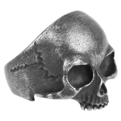 prsten ETNOX - Gun Metal Skull