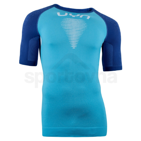Funkční tričko UYN Marathon Ow Shirt Sh_Sl M - modrá/bílá S/M
