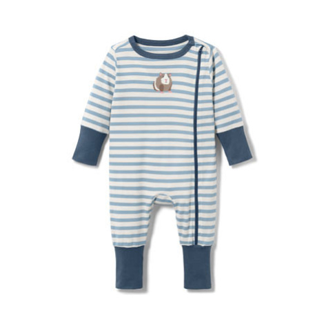 Dětské pyžamo, pruhované , vel.  0–2 měsíce