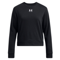 Under Armour RIVAL TERRY CREW Dámská mikina, černá, velikost