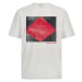 Tričko woolrich flag t-shirt bright white