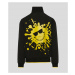 Bunda karl lagerfeld unisex smiley bomber černá