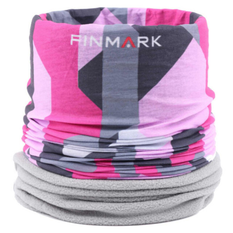 Finmark FSW-123 Multifunkční šátek, růžová, velikost