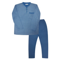Ignác hřejivé pyžamo s chloupkem 5741 světle modrá