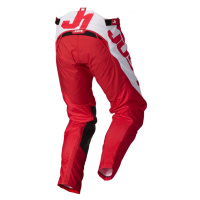 JUST1 J-FORCE VERTIGO moto kalhoty červená/bílá