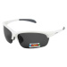 Finmark FNKX2302 Sportovní sluneční brýle s polarizačními čočkami, bílá, velikost