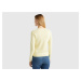 Benetton, V-neck Sweater In Pure Cotton