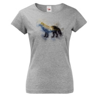 Dámské tričko Vlk - tričko pro milovníky zvířat