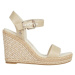 Tommy Hilfiger high wedge sandal Žlutá