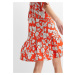 Bonprix BODYFLIRT šaty s odhalenými rameny Barva: Oranžová, Mezinárodní