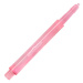 Násadky na šipky Harrows Clic dlouhé, růžové, Standard, 37mm