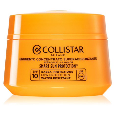 Collistar Smart Sun Protection Supertanning Concentrate Unguent SPF 10 koncentrovaná mast na opa