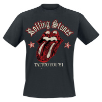 The Rolling Stones Tattoo You 81 Tričko černá