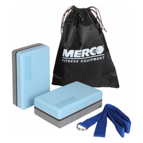 Merco Yoga Max set na jógu a pilates modrá