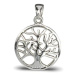 ORIENTAL Stříbrný přívěsek medailon Strom života velký (Ag 925/1000, )