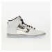 Nike W Dunk High SE White/ White/ Mettalic Silver