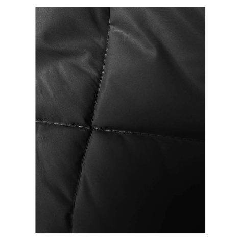 Dlouhá černá dámská oversize vesta (5M3165-392) J.STYLE