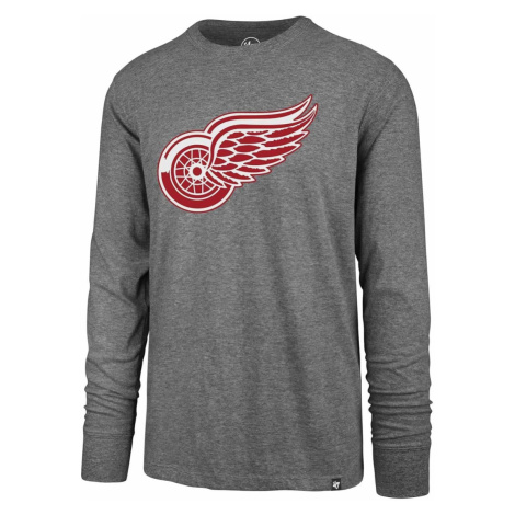 Detroit Red Wings pánské tričko s dlouhým rukávem Line Up MVP ´47 CLUB Long Sleeve Tee grey 47 Brand