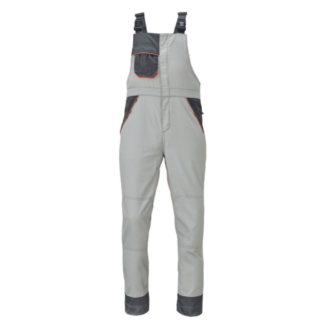 Cerva Montrose Pánské pracovní kalhoty s laclem 03020377 šedá/tm.šedá Červa