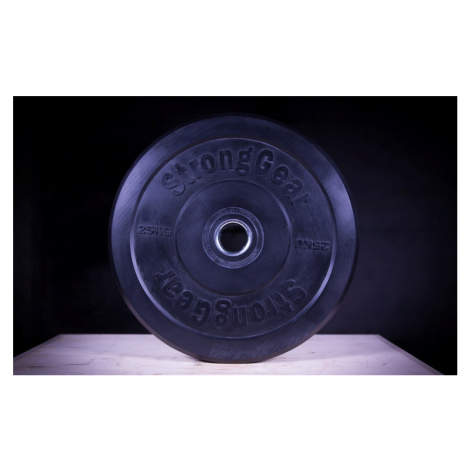 Stronggear Černé bumper kotouče Hmotnost: sada 150 kg