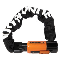 KRYPTONITE zámek na kolo - EVOLUTION MINI 1055 INTEGRATED - bílá/oranžová/černá