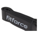 Fitforce LATEX LOOP EXPANDER 75 KG Odporová posilovací guma, černá, velikost