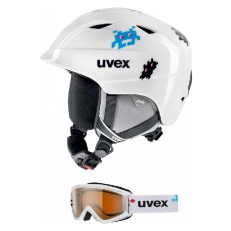 Helma Uvex Airwing 2 + brýle Uvex Speedy Pro