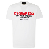 DSQUARED2 Flight White tričko