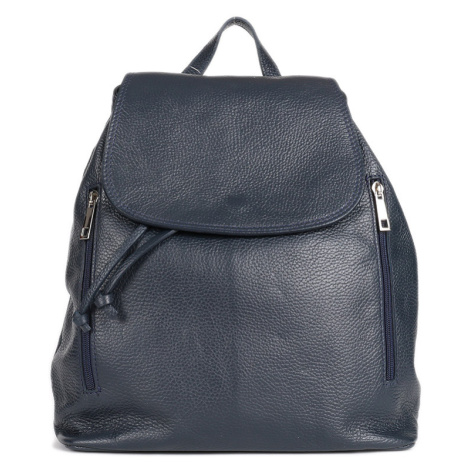 Dámské kožené batohy kvalitní Surena modrá