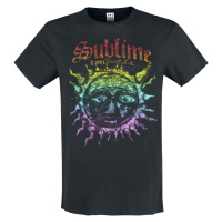 Sublime Amplified Collection - Ombre Sun Tričko černá