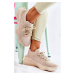 Nazouvací dámské sportovní boty Světle béžová Dalmiro