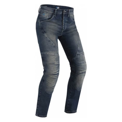 Pánské moto jeansy PMJ Dallas CE Barva modrá PMJ Promo Jeans