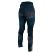 SALMING Run Split Tights Women Deep Teal AOP