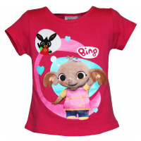 Dívčí triko - SETINO Králíček Bing 962-622, růžová sytě Barva: Růžová tmavší